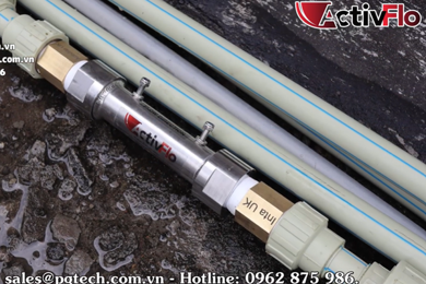 Hướng dẫn lắp đặt ActivFlo xử lý nước nhiễm vôi (nước cứng) cho bếp ăn công nghiệp tại Hà Đông