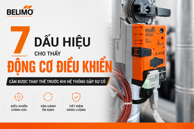7 dấu hiệu cho thấy động cơ van gió cần được thay thế trước khi hệ thống gặp sự cố