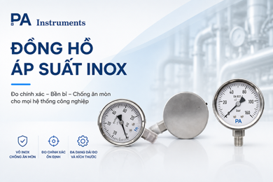 Đồng hồ áp suất inox là gì? Khi nào nên sử dụng pressure gauge inox?