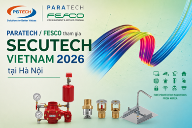 Paratech (FESCO) sẽ tham gia SECUTECH VIETNAM 2026 tại Hà Nội