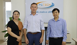 Đại diện hãng Flamco Hà Lan sang  thăm và làm việc với PGTECH