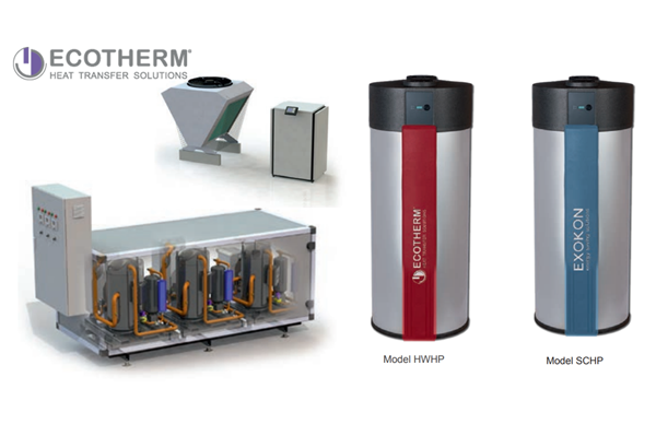 Giải pháp Bơm nhiệt Heat Pumps công nghiệp và thương mại Ecotherm