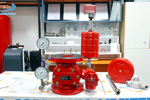 Van báo động là gì? Tại sao van báo động lại cần thiết trong hệ thống PCCC