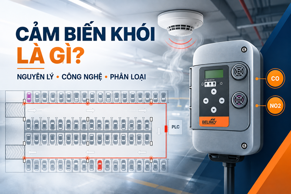Cảm biến khói là gì? Nguyên lý hoạt động và công nghệ sử dụng trong hệ thống báo cháy