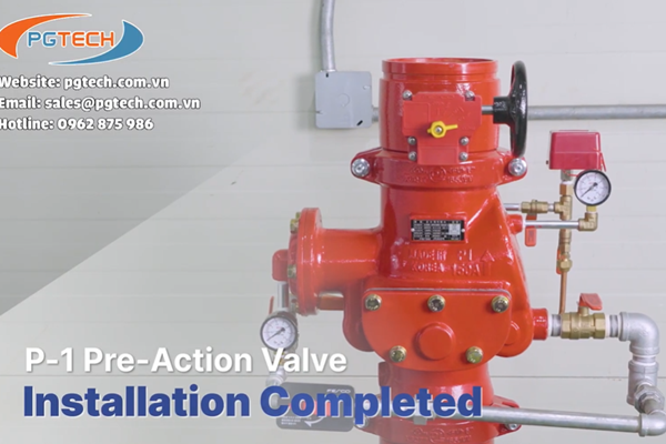 Cách lắp đặt van tràn ngập (van xả tràn)