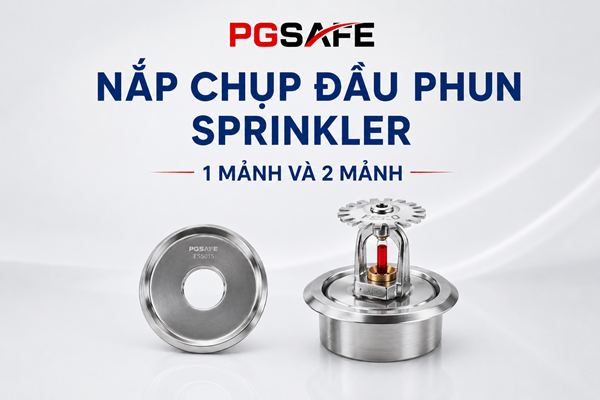 Nắp Chụp Đầu Phun Sprinkler (Escutcheon) 1 Mảnh Và 2 Mảnh So Sánh, Ứng Dụng Và Hướng Dẫn Lựa Chọn