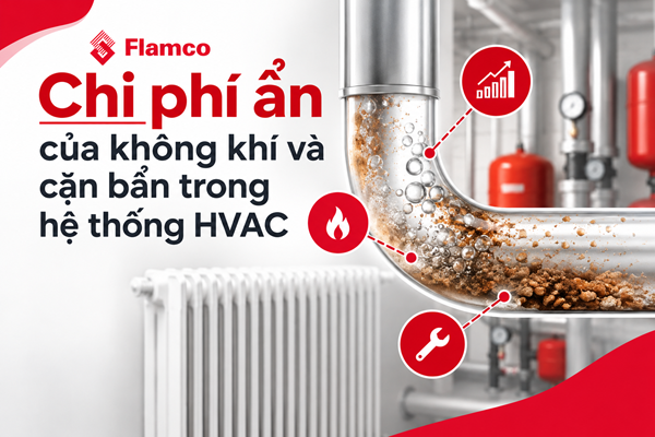 Chi phí ẩn của không khí và cặn bẩn trong hệ thống HVAC