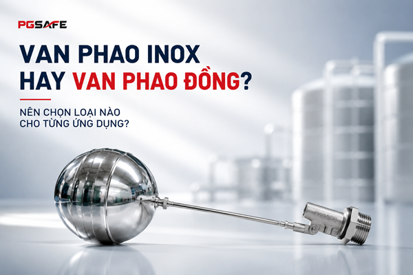 Van phao inox hay van phao đồng – Nên chọn loại nào cho từng ứng dụng?